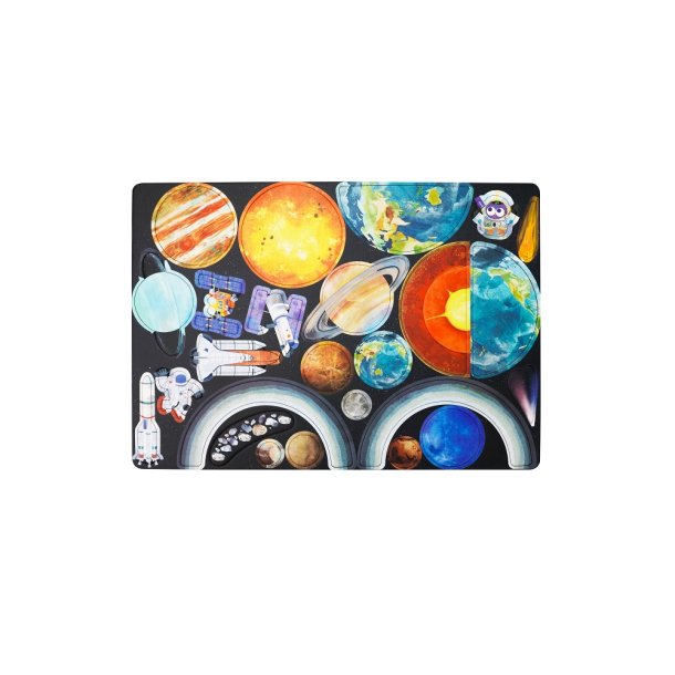 mierEdu Magnetisk legetavle - Solsystem