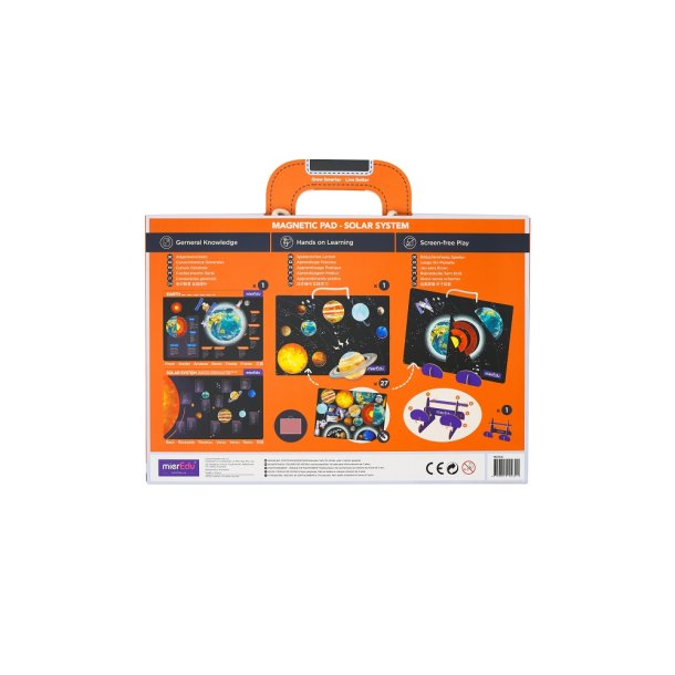 mierEdu Magnetisk legetavle - Solsystem