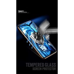 Skrmbeskyttelse (9H glas) - iPhone 14 pro 6,1" (6D curved/full), sort