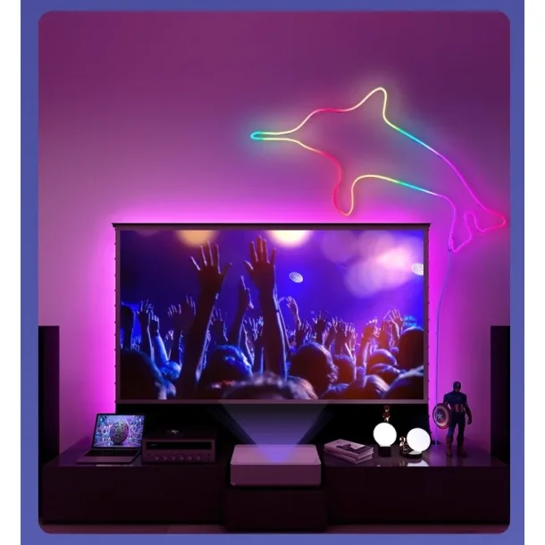 LED-strip 180 LED inkl. fjernbetjening, 3m