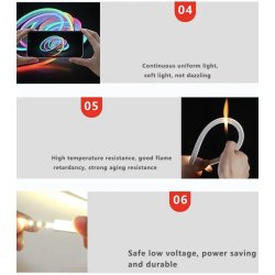 LED-strip 180 LED inkl. fjernbetjening, 3m