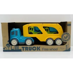 Free Wheel Legetjs transporter, inkl. 2 biler (bioplast)