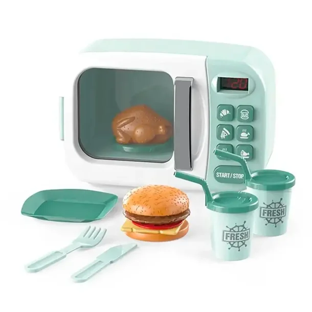 My Little Home Toy Microwave with Light and Sound