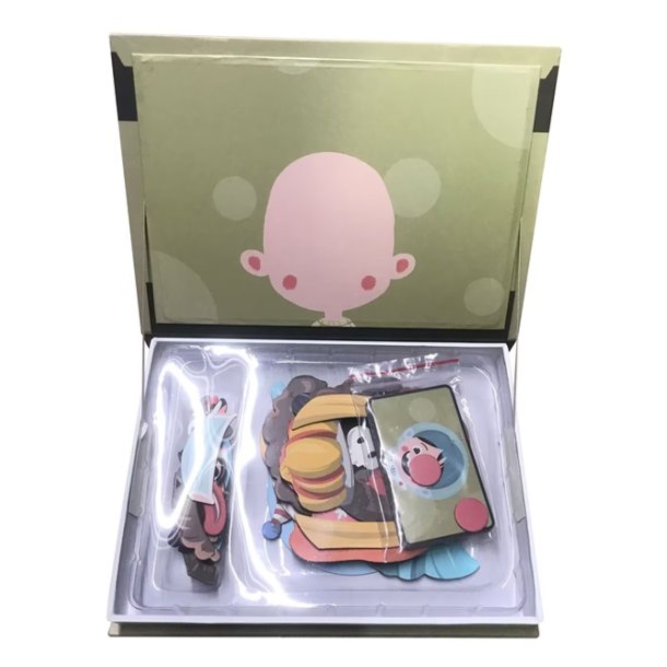 Magnetbog - Ansigter