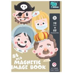 Magnetbog - Ansigter