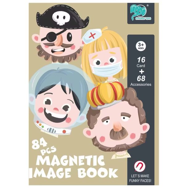 Magnetbog - Ansigter