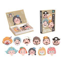 Magnetbog - Ansigter