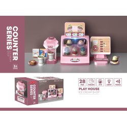 Play House Legetjs Isbutik / Coffee shop m. lys og lyd