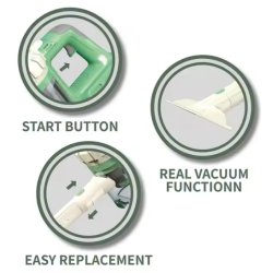 Legetjssugare 2-i-1, m. sugfunktion