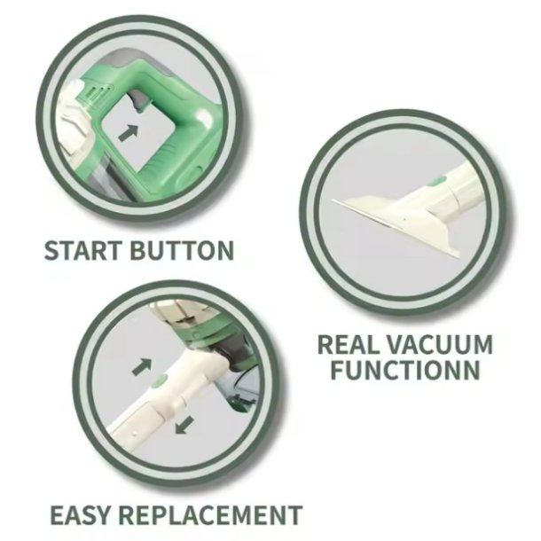 Legetjssugare 2-i-1, m. sugfunktion