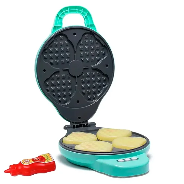My Little Home Toy Waffle Iron with Magical Color Change