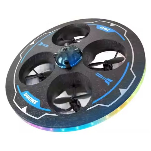 UFO Glow Drone med 360&deg; Flips