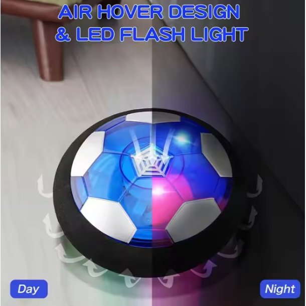 Hover Ball, uppladdningsbar m.LED-ljus