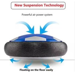 Hover Ball, uppladdningsbar m.LED-ljus