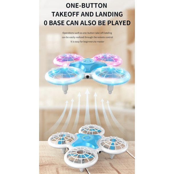 Flying Glow Drone med 360 flipfunktion