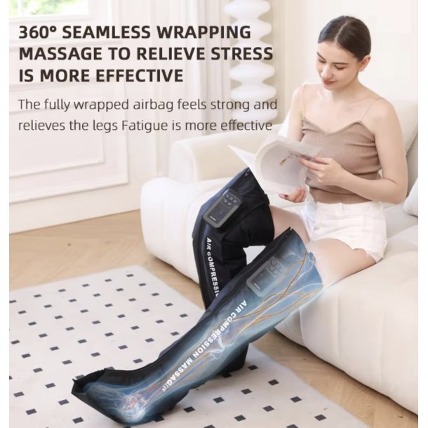 Recovery Boots - kompressionsstvler, 5 kamre