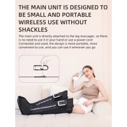 Recovery Boots - kompressionsstvler, 5 kamre