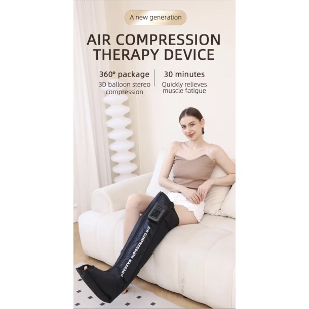 Recovery Boots - kompressionsstvler, 5 kamre