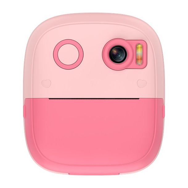 Digital Kamera til brn, m. termisk Printer, pink