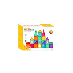 Magnetic Tiles byggest 120 stk