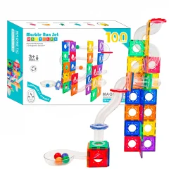Magnetic Tiles Kuglebane, 100 dele