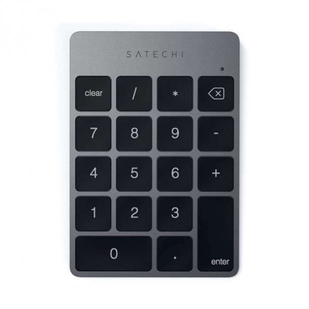 Satechi Slim Wireless Keypad  - Trdlst numerisk tastatur - Space grey