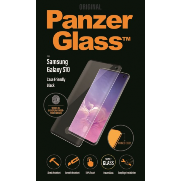 PanzerGlass Samsung Galaxy S10 - black (Case Friendly)