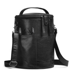 Muud Saturn XL V&auml;ska - L&auml;der, Svart