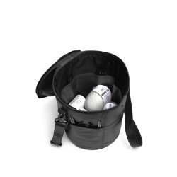 Muud Saturn XL V&auml;ska - L&auml;der, Svart