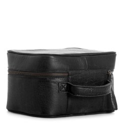 Muud Shadow Toalettv&auml;ska - L&auml;der, Svart