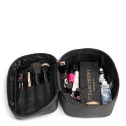 Muud Shadow Toalettv&auml;ska - L&auml;der, Svart