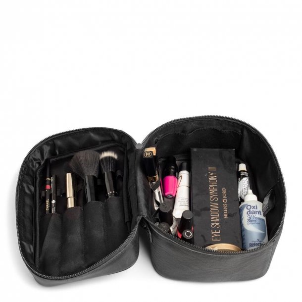 Muud Shadow Toalettv&auml;ska - L&auml;der, Svart