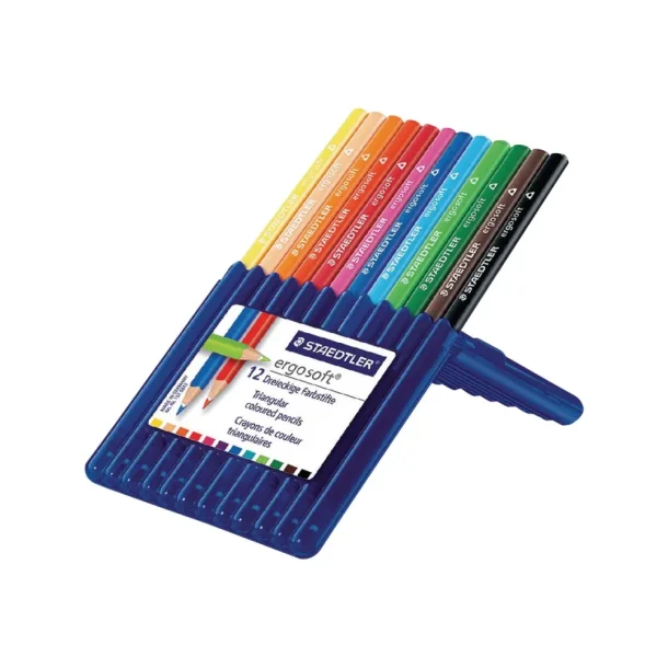 Staedtler ergosoft colored pencils, 12 pcs