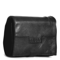 Muud Stockholm Etui f&ouml;r Stickor - L&auml;der, Svart