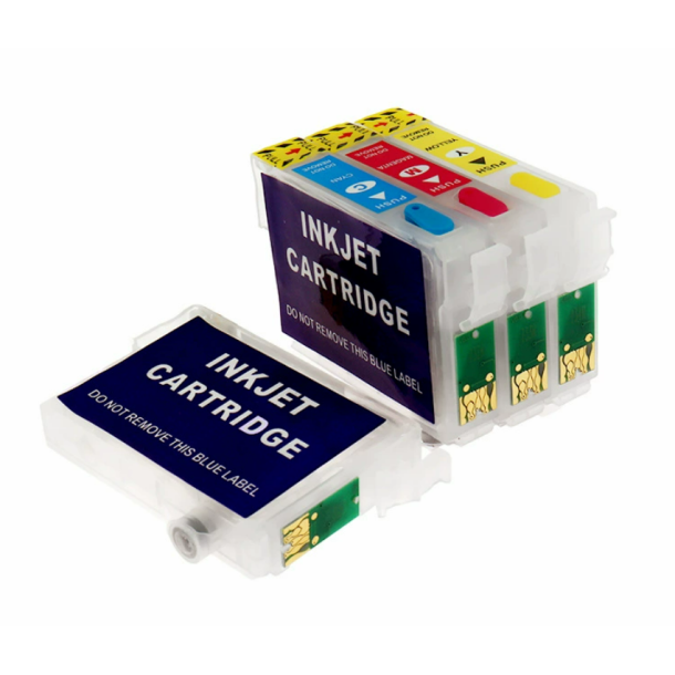 Kompatibel refill patronst Epson T0801-T0806, 6-farvet