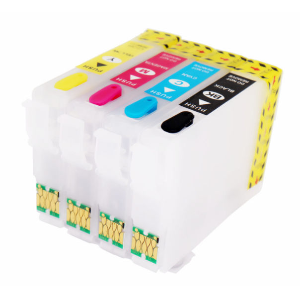 Epson 4 Farvet refillst, T1811 - T1814