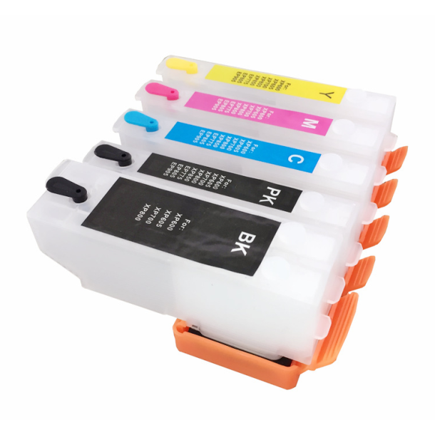 Pixojet refill patronst Epson 2621 - 2634, 5-farvet