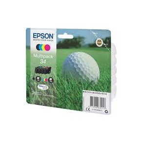 Epson bläckpatroner T3466 - C13T34664010, 4 st. multipack 18,7 ml, original
