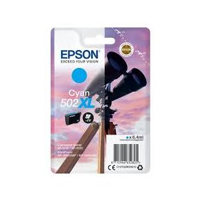 Epson bläckpatron 502 XL - C13T02W24010 cyan 6,4 ml, original