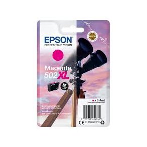 Epson bläckpatron 502 XL - C13T02W34010 magenta 6,4 ml, original