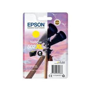 Epson bläckpatron 502 XL - C13T02W44010 gul 6,4 ml, original