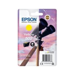Epson bläckpatron 502 - C13T02V44010 gul 3,3 ml, original