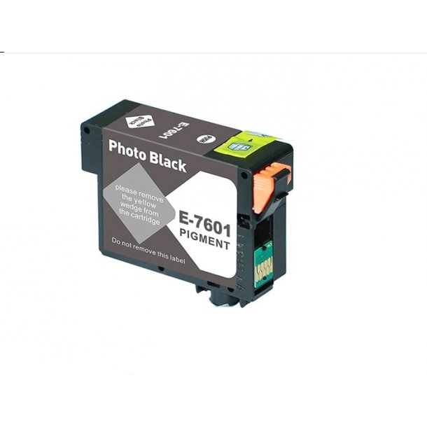 Kompatibel Epson T7601 PBK bl&auml;ckpatron (29,5 ml)