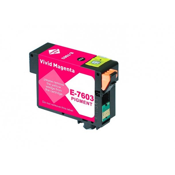 Kompatibel Epson T7603 M bl&auml;ckpatron (29,5 ml)