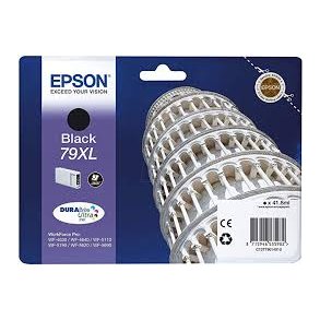 Epson bläckpatron T7901 XL - C13T79014010 svart 41,8 ml, original