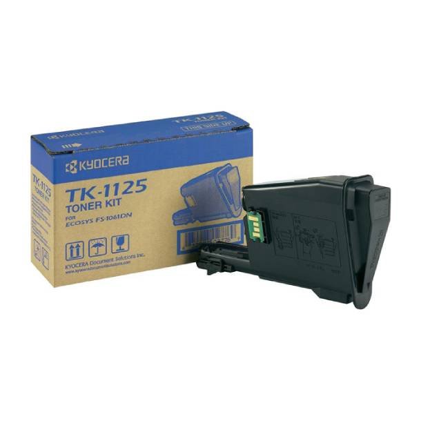 Kyocera TK-1125 BK Original lasertoner (1200 sidor)