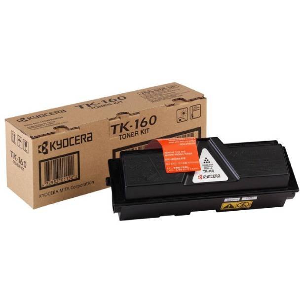 Kyocera TK-160 BK Original lasertoner (2500 sidor)