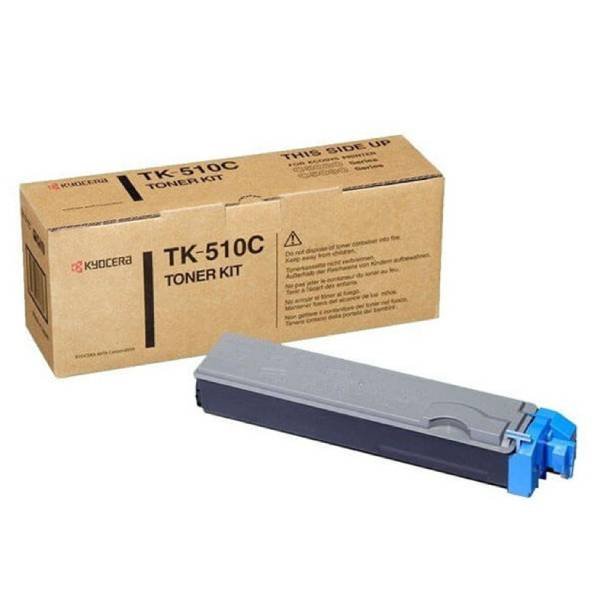 Kyocera TK-510 C - Cyan 8000 sider  - Original lasertoner 1T02F3CEU0
