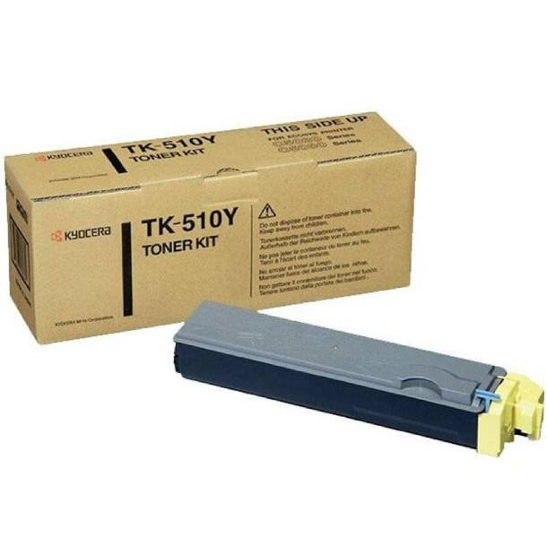 Kyocera TK-510 Y - Gul 8000 sider  - Original lasertoner 1T02F3AEU0