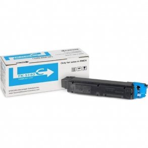 Kyocera toner TK-5140 - 1T02NRCNL0 cyan 5000 sider, original